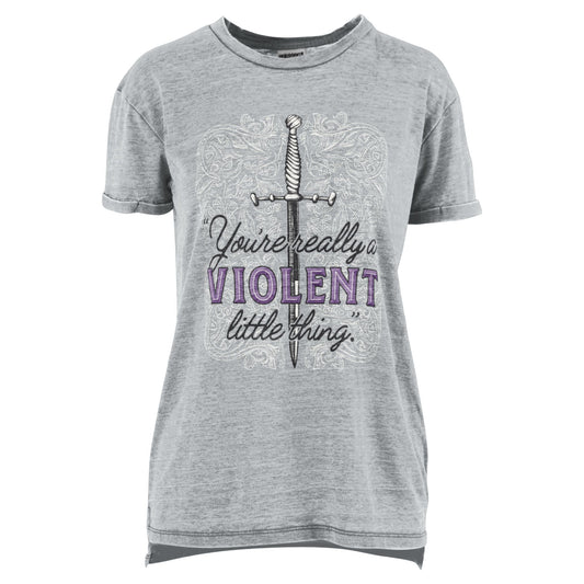 Fourth Wing Violent Dagger Vintage Wash Top