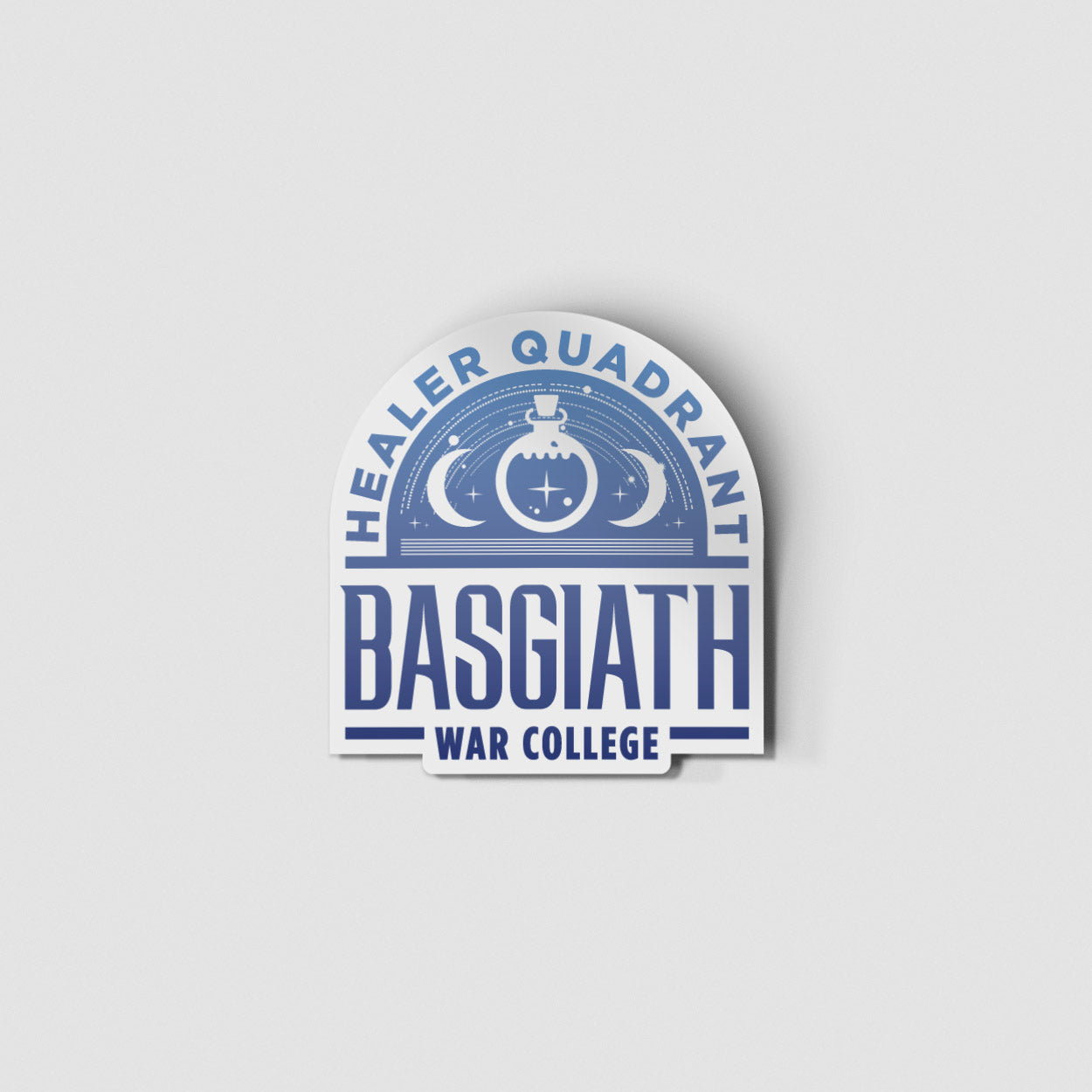 Fourth Wing Basgiath Quadrants 4-Up Carded Waterproof Vinyl Sticker