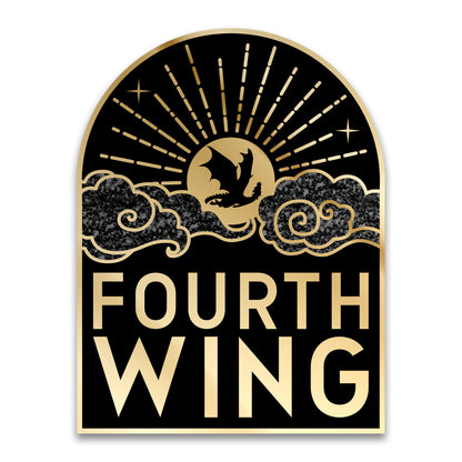 Fourth Wing Arch Hard Enamel Pin